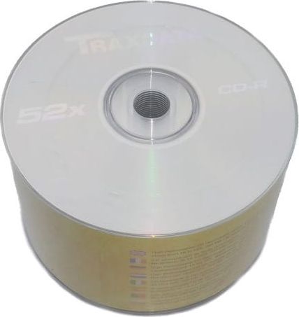 Disqe Traxdata CD R, 700MB, 52x, 50 copë