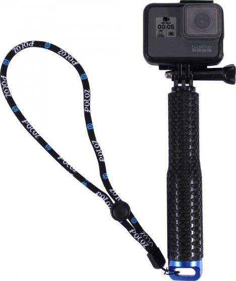 Shkop selfie Puluz PZ150, për kamera sportive, i zi