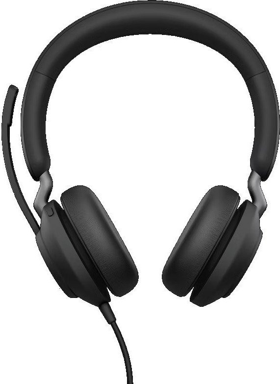 Kufje me mikrofon Jabra Evolve2 40MS, të zeza