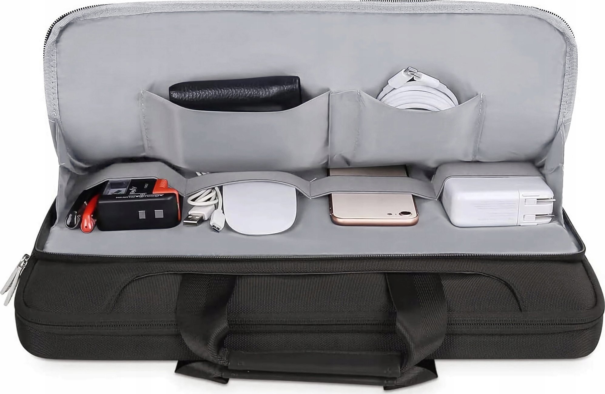 Çantë laptopi Tech-Protect Pocket Bag, 15-16", rezistente ndaj ujit, e zezë