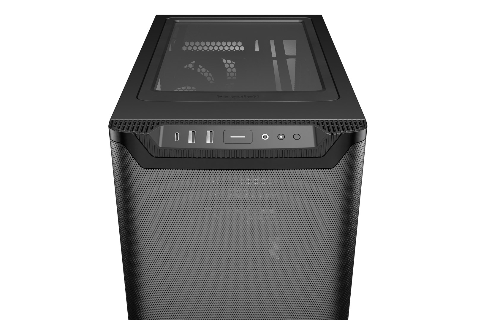 Kase PC be quiet Pure Base 501 Airflow, ATX Mid Tower, xham i temperuar, e zezë