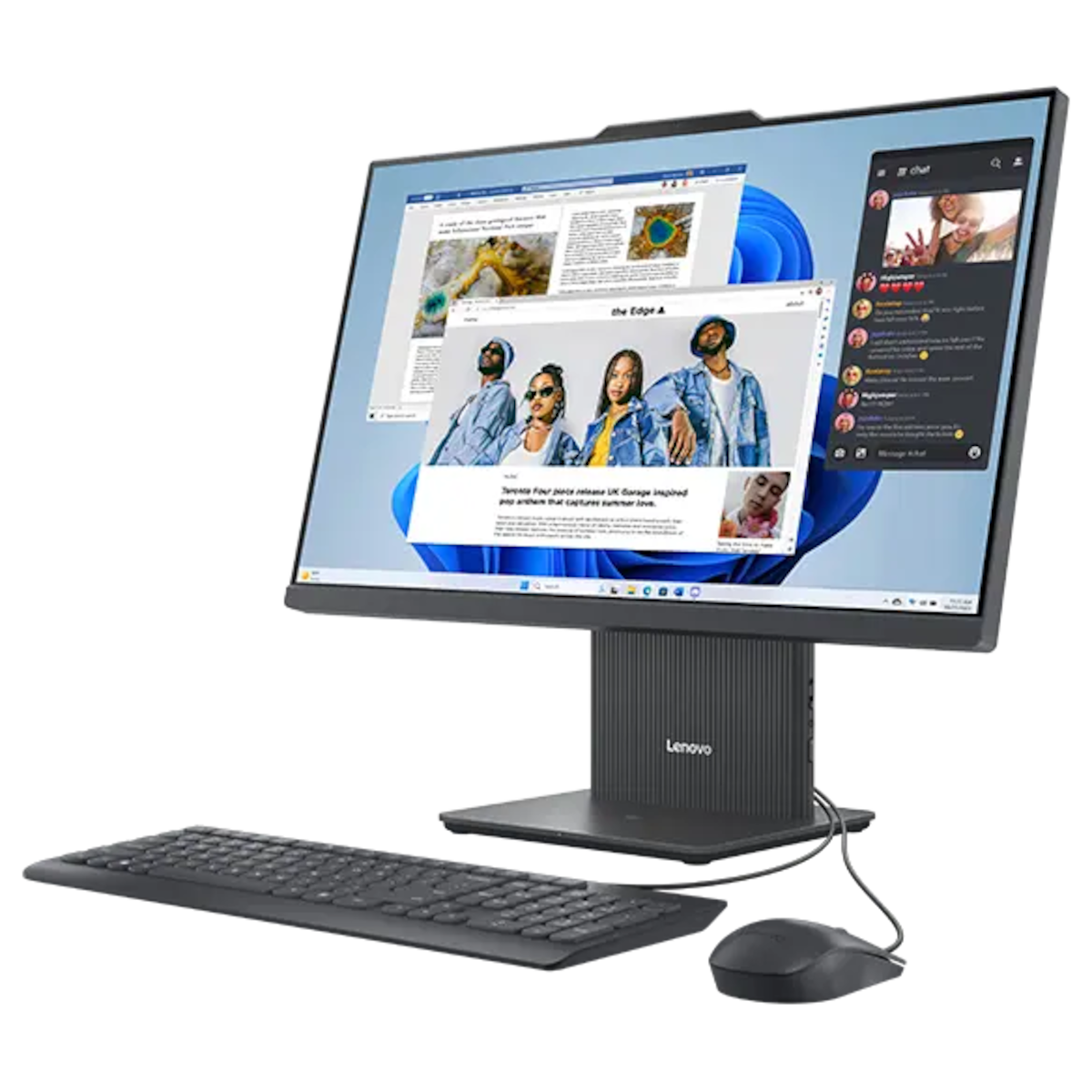 Kompjuter AIO Lenovo IdeaCentre 27IRH9, 27", Intel Core 5 210H, 16GB RAM, 512GB SSD, gri