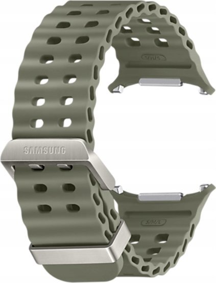 Rrip ore Samsung Marine Band për Galaxy Watch Ultra, sportiv, 1 copë, i gjelbër