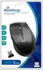 Maus MediaRange MROS207, wireless, USB, i zi