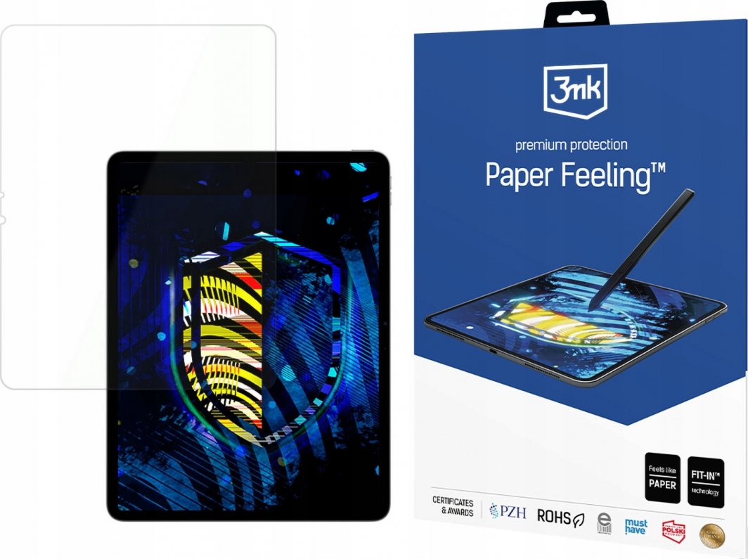 Заштитна фолија 3mk Paper Feeling за Apple iPad Air 13\", мат, 2 парчиња, проѕирна