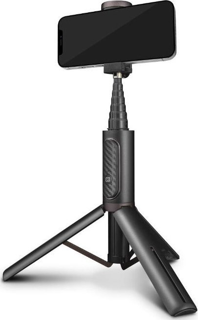 Tripod për telefon YENKEE YSM 300, me kapëse të rregullueshme, i zi
