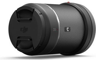 Lente DJI Zenmuse X7, DL 35mm, e zezë