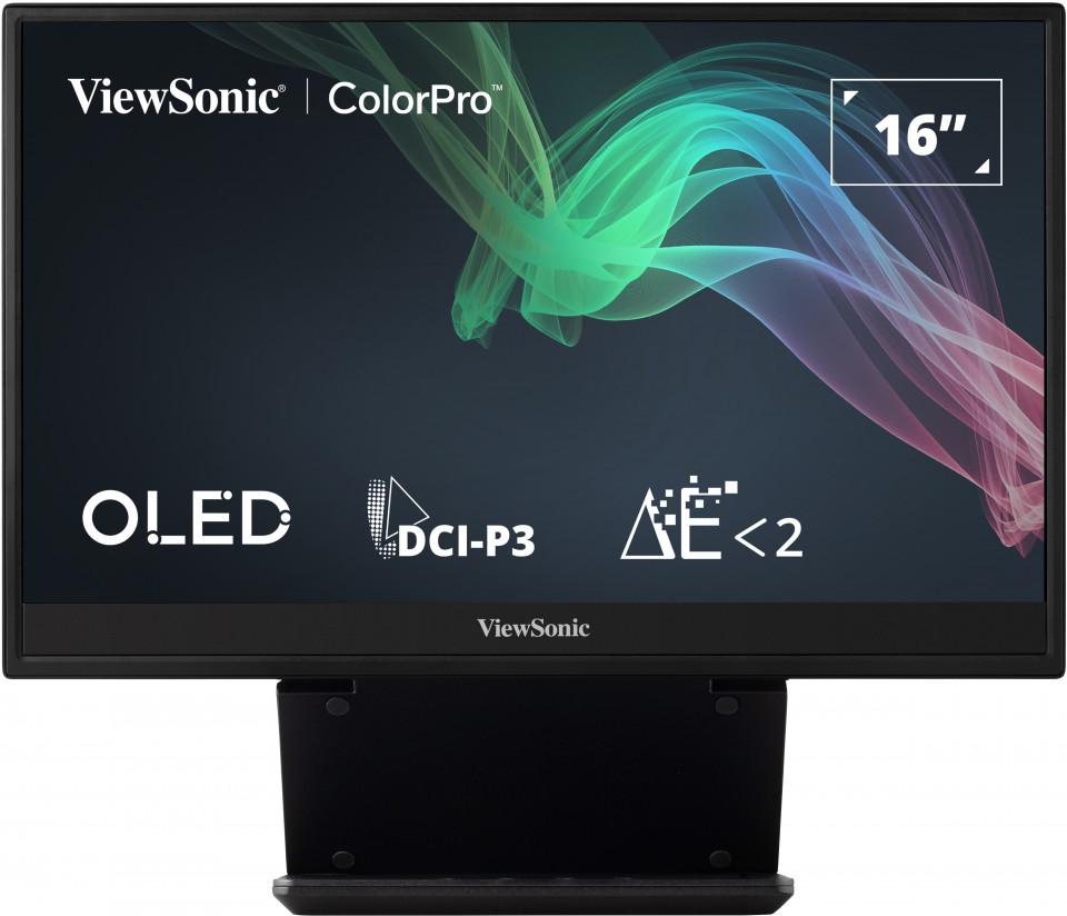Monitor portativ ViewSonic VP16 OLED, 15.6", USB C, i zi