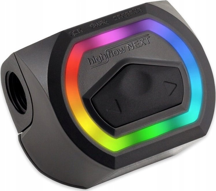 Sensor rrjedhje uji Aquacomputer High Flow NEXT G1/4, ekran OLED, RGB, i zi