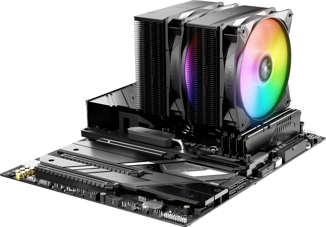 Ftohës për CPU be quiet! Pure Rock Pro 3 LX, ARGB, 250W TDP, i zi