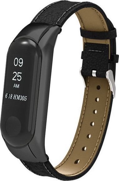 Rrip Alogy për Xiaomi Mi Band 3 / 4, i zi