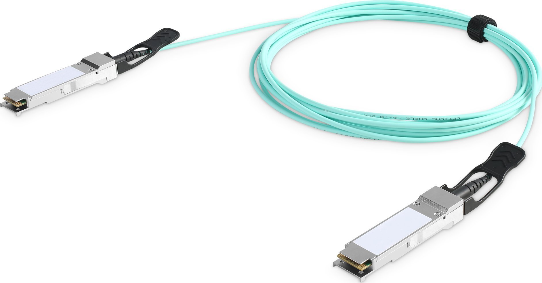 Kabllo rrjeti DIGITUS 40GBase AOC QSFP+ në QSFP+, 30m, fibër optike, e zezë