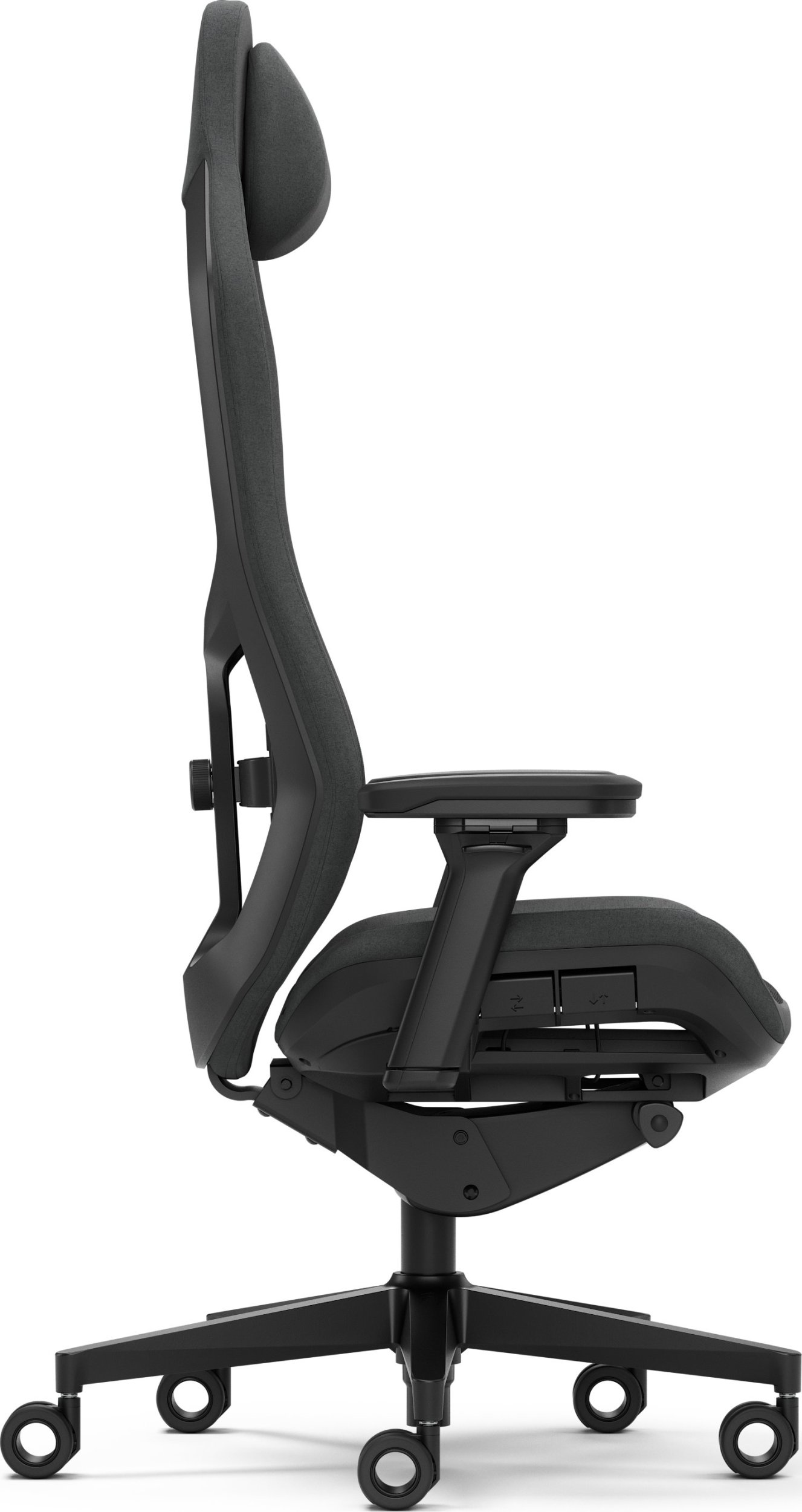 Karrige gaming Fractal Design Refine Mesh, krahë 4D, deri 125kg, e zezë