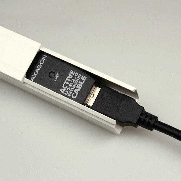 Kabllo lidhëse AXAGON ADR-210, USB 2.0, 10 m