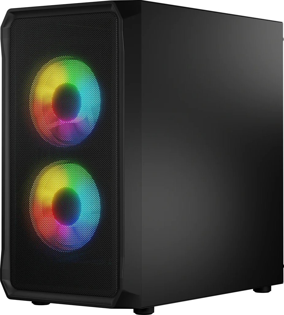 Kasë Logic Concept Portos Mini ARGB, e zezë, Mini Tower