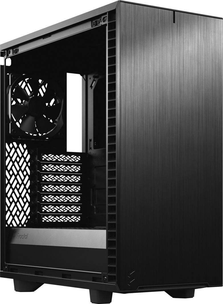 Kasë Fractal Design Define 7 Compact Solid, e zezë, Midi Tower