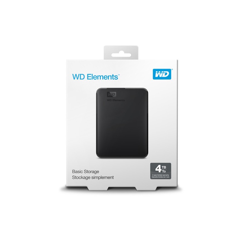 WD Elements 4TB USB 3.0 HDD
