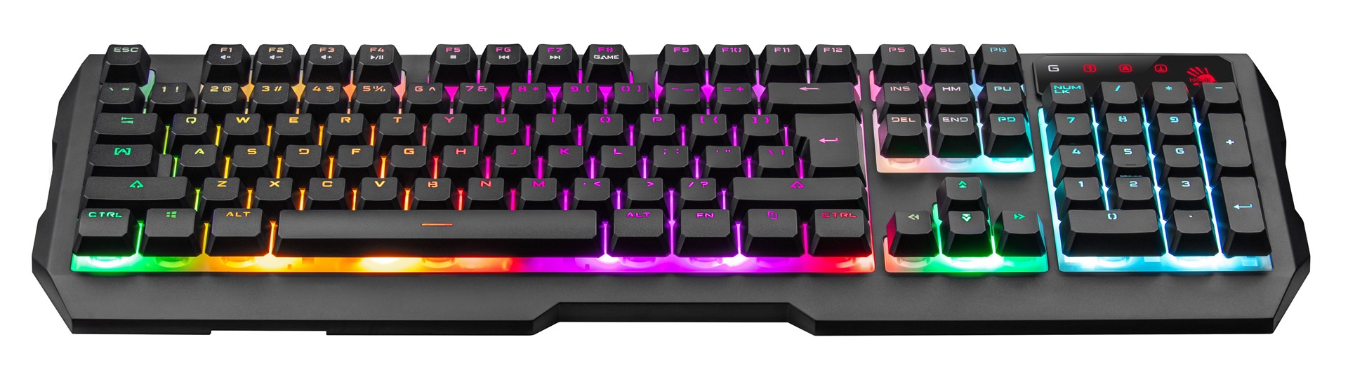 Set tastierë dhe maus A4TECH Bloody B1700, 6000 DPI, USB, i zi