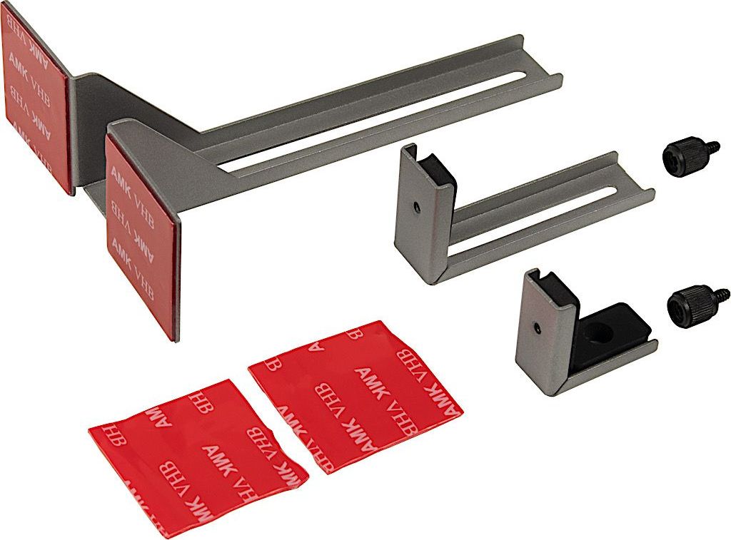 Mbajtëse grafike Inter-Tech GH-01, metalike, e rregullueshme në lartësi, e zezë