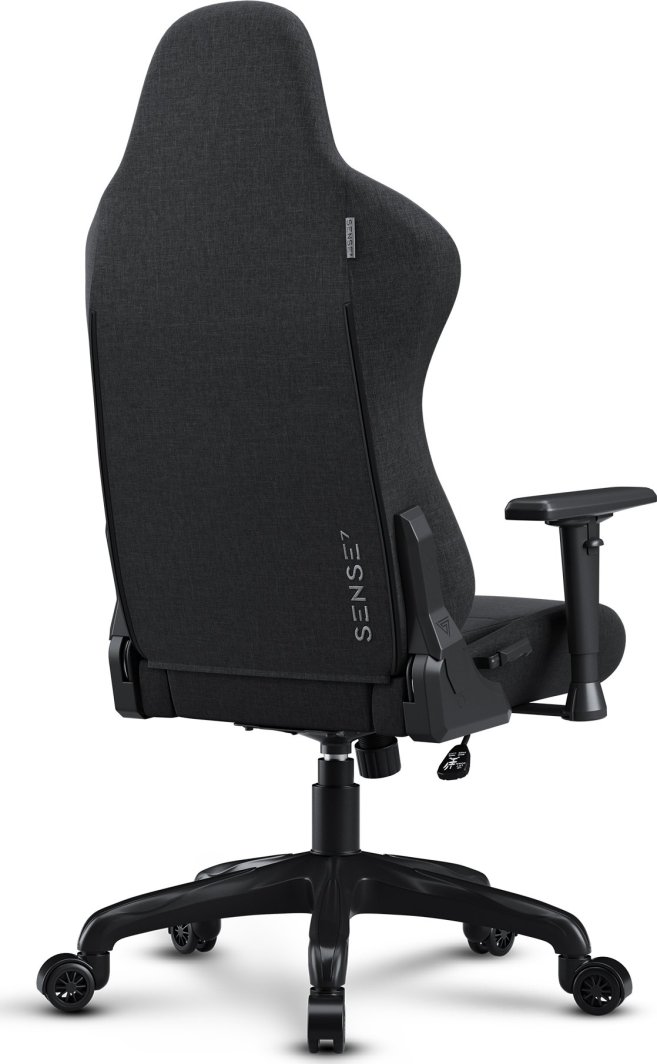 Karrige SENSE7 Spellcaster FUKU, material, e zezë