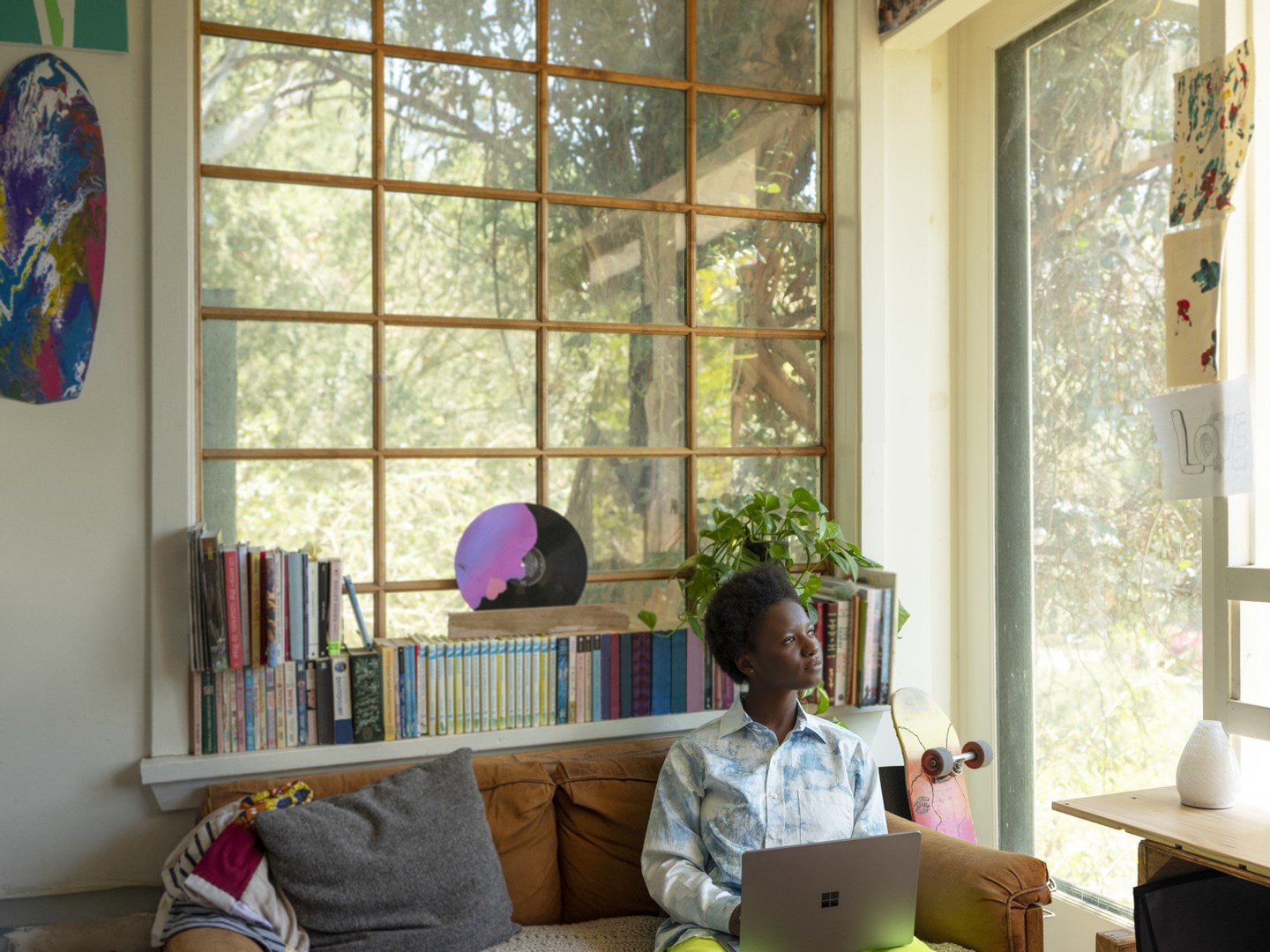 Laptop Microsoft Surface Go, 12.4" Touchscreen, Intel Core i5 1035G1, 8 GB RAM, 256 GB SSD, platinum