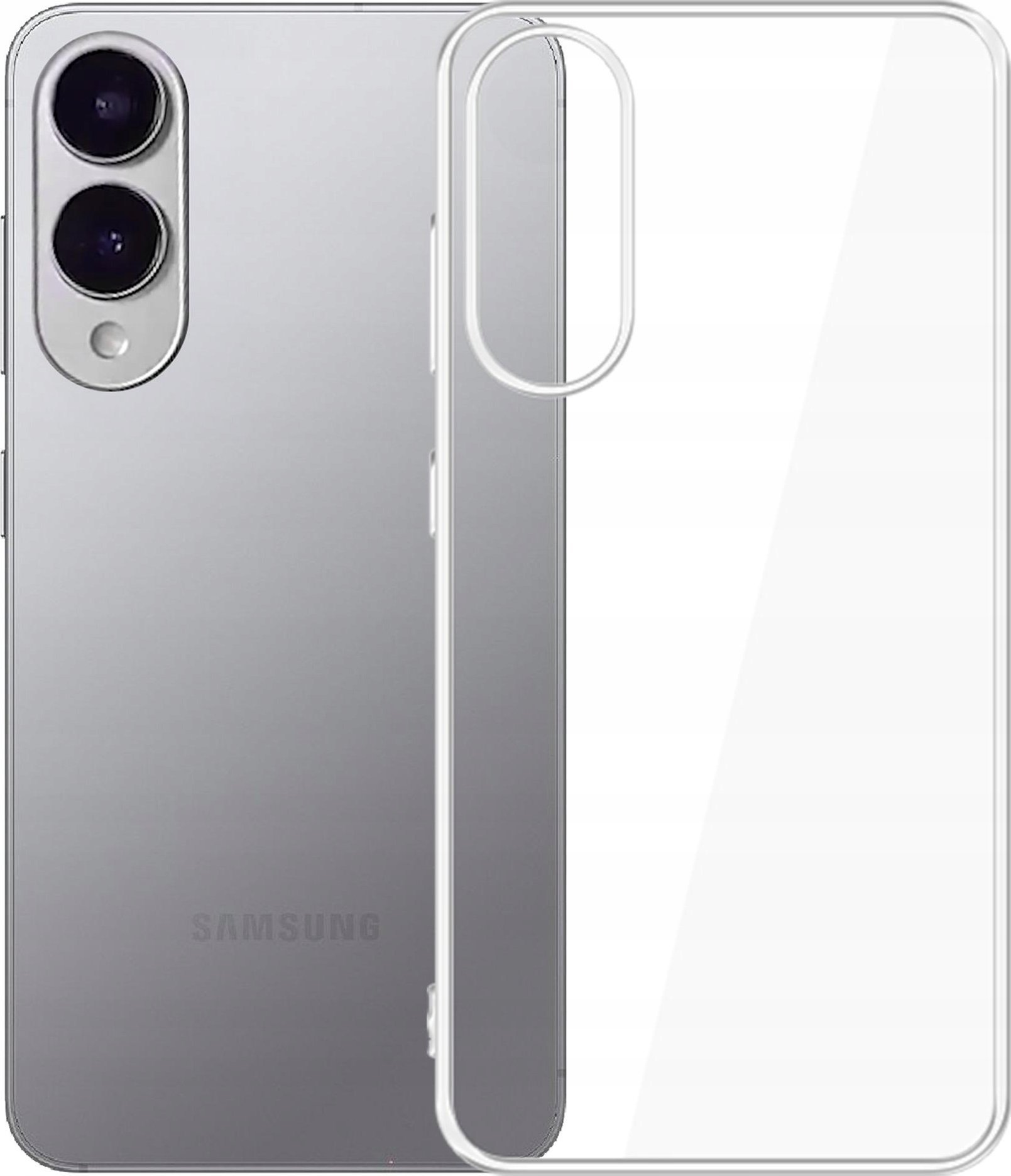 Mbrojtëse telefoni 3MK Clear Case për Samsung Galaxy S25 Edge, transparente, e hollë