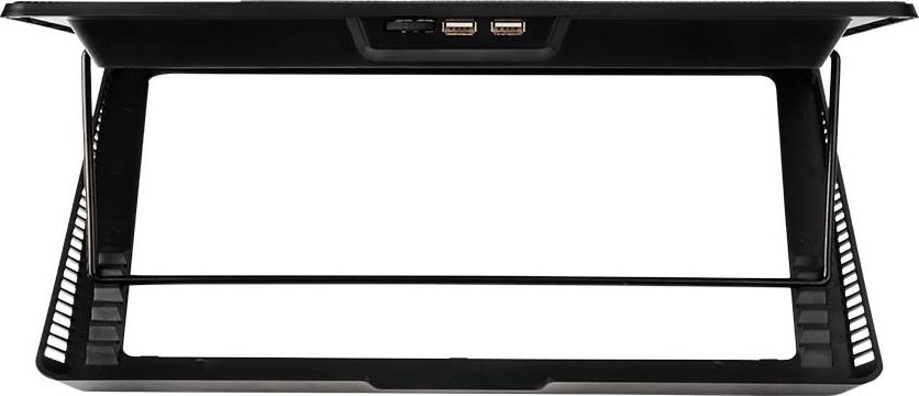 Bazë ftohëse për laptop Savio COS-01, 17.3", 6 ventilatorë LED, e zezë