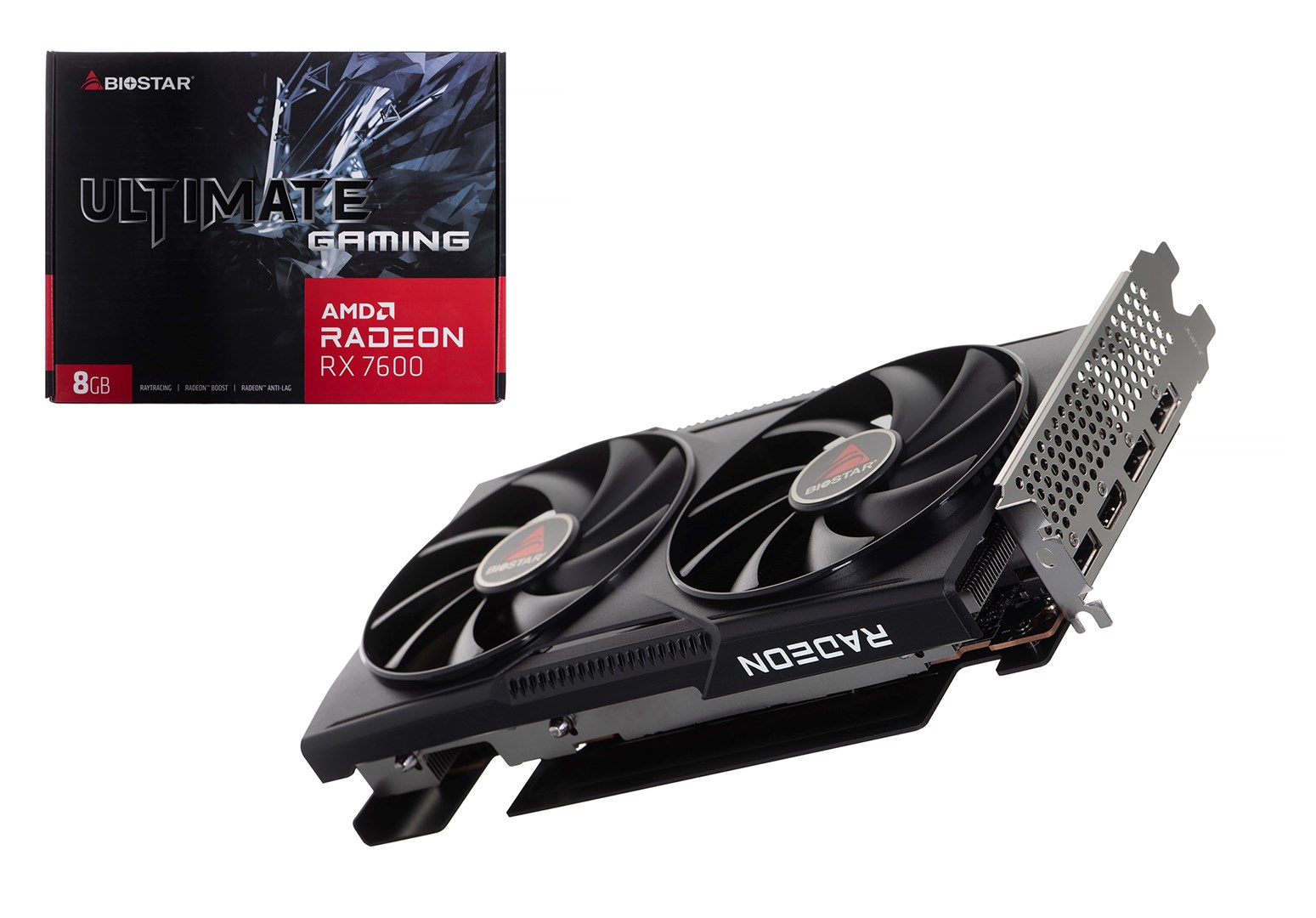 Kartelë grafike Biostar Radeon RX 7600 8GB GDDR6