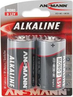 Bateri Ansmann Red D / R20, 2 copë