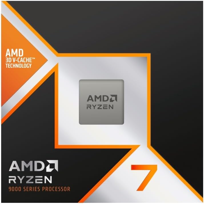 Процесор AMD Ryzen 7 9800X3D, 104 MB