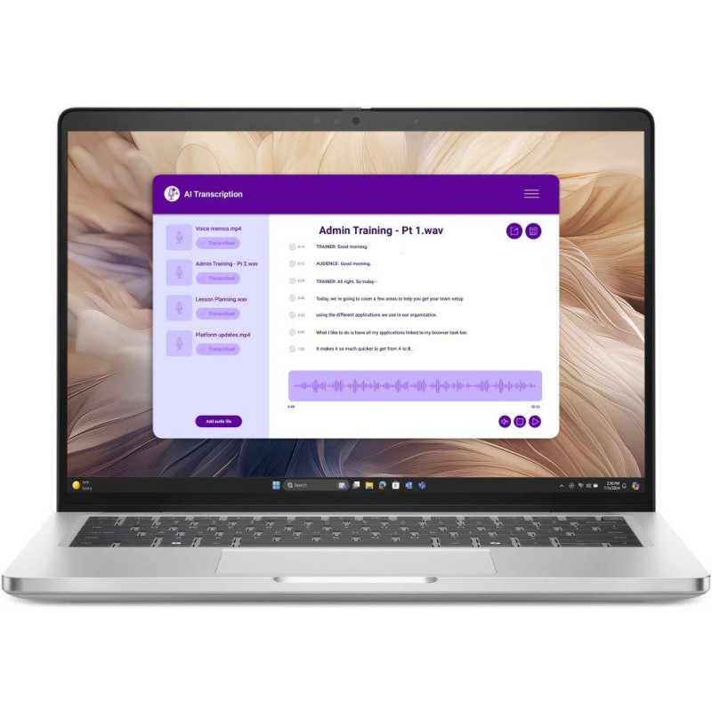 Laptop Dell Pro 14 Plus PB14250, 14", Intel Core Ultra 7-255U, 16GB RAM, 512GB SSD, Intel Graphics, i argjendtë