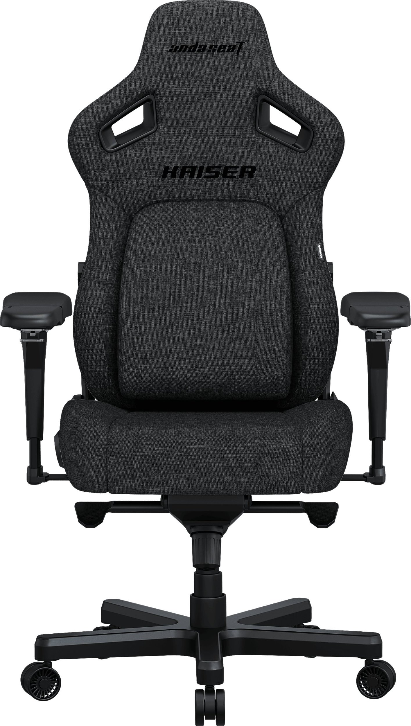 Karrige gaming Anda Seat Kaiser 4 Premium, madhësia XL, pëlhurë, gri e errët