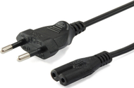 Kabllo furnizimi Equip High Quality, C7 në 2 pin Euro, 3.0m, i zi