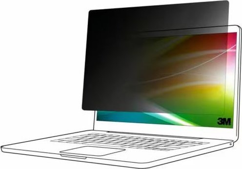 Filtër privatësie për laptop 3M BP140W1B, 14", pa kornizë, i zi