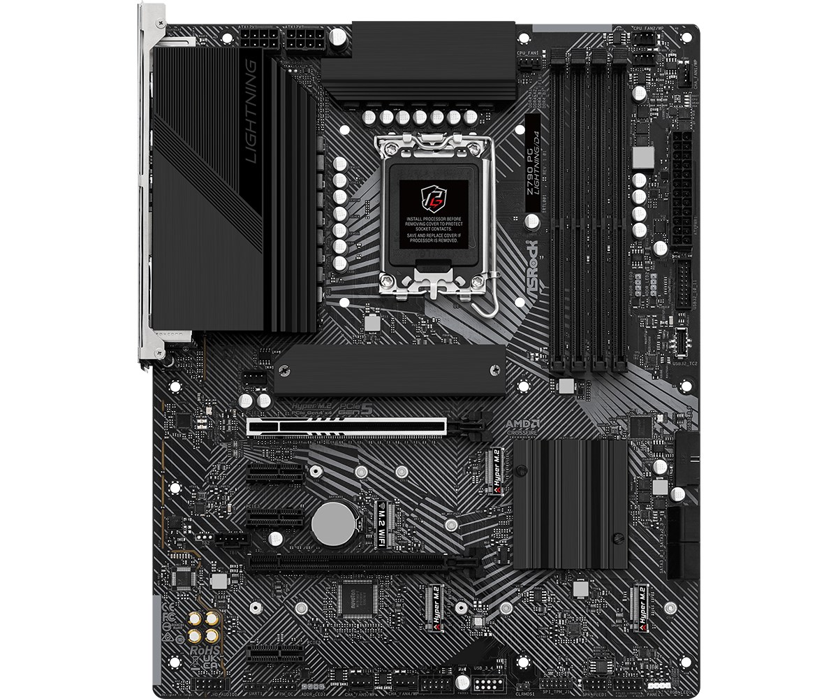 Pllakë amë Asrock Z790 PG Lightning/D4 Intel Z790 LGA 1700 ATX