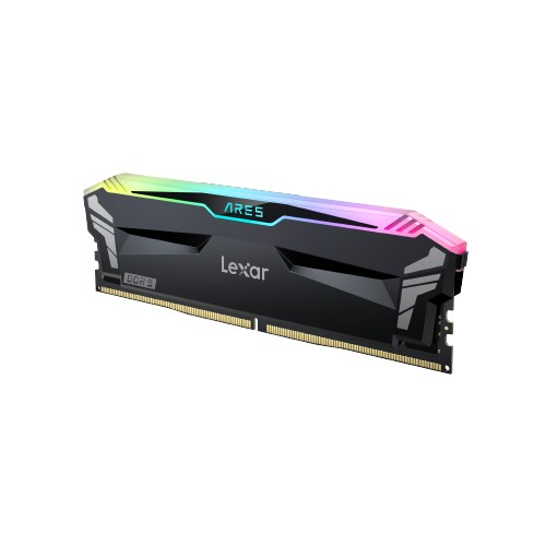 Memorie Lexar Ares RGB, DDR5, 32 GB, 6400 MHz, CL32, LD5EU016G-R6400GDLA