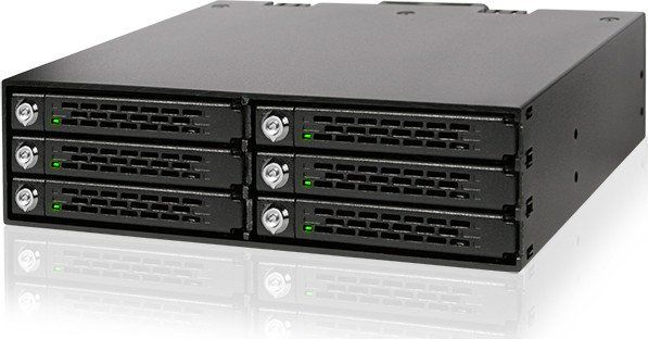 Kabinë disqesh Icy Dock ToughArmor MB996SK-6SB, 6x 2.5" SATA, 5.25"