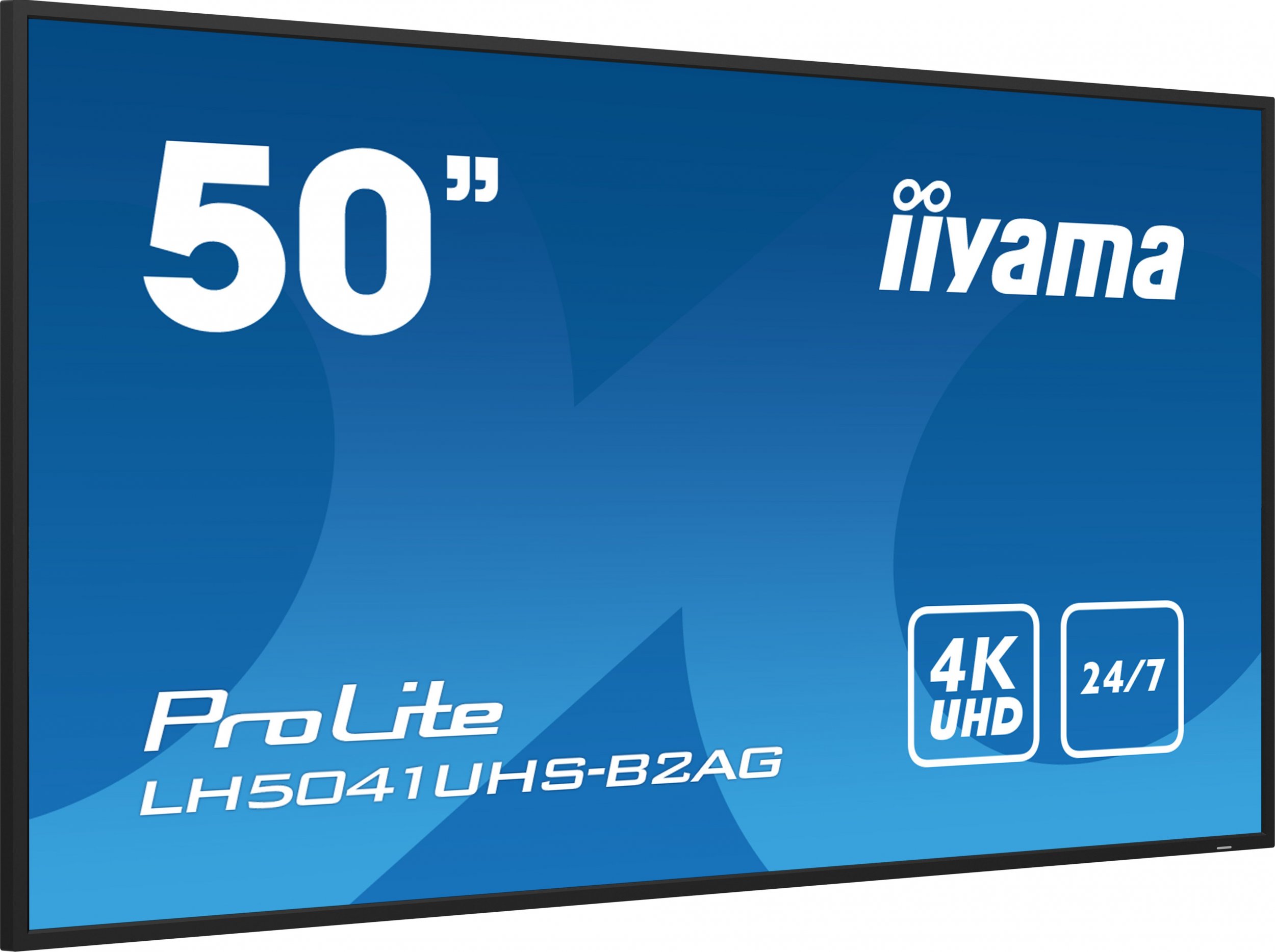 Monitor profesional signage Iiyama LH5041UHS-B2AG, 50", 4K UHD, 500 cd/m², i zi