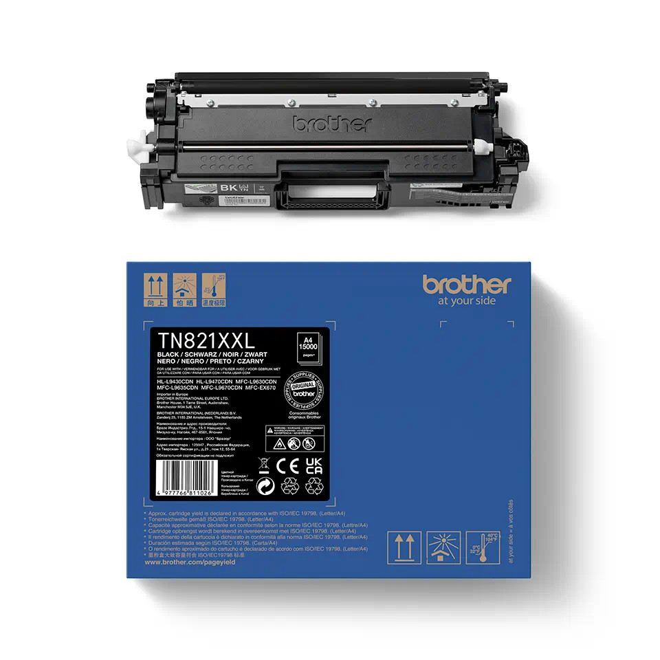 Toner Brother TN-TN821XXLBK, i zi