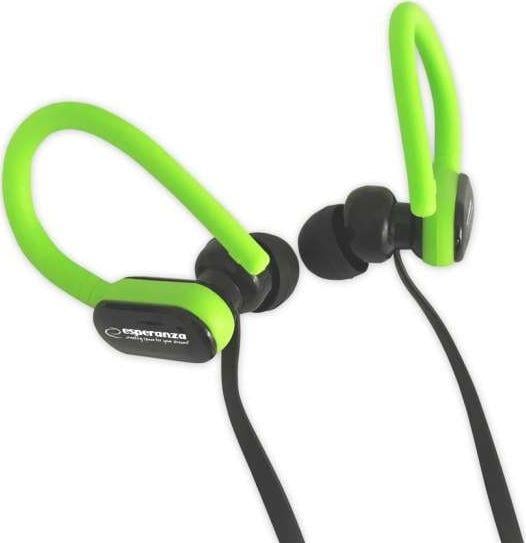 Kufje sportive in ear 97G, me mikrofon, me kabllo, të zeza