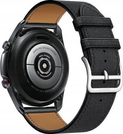 Rrip ore Beline HermesLeather, 22mm, lëkurë natyrale, i zi