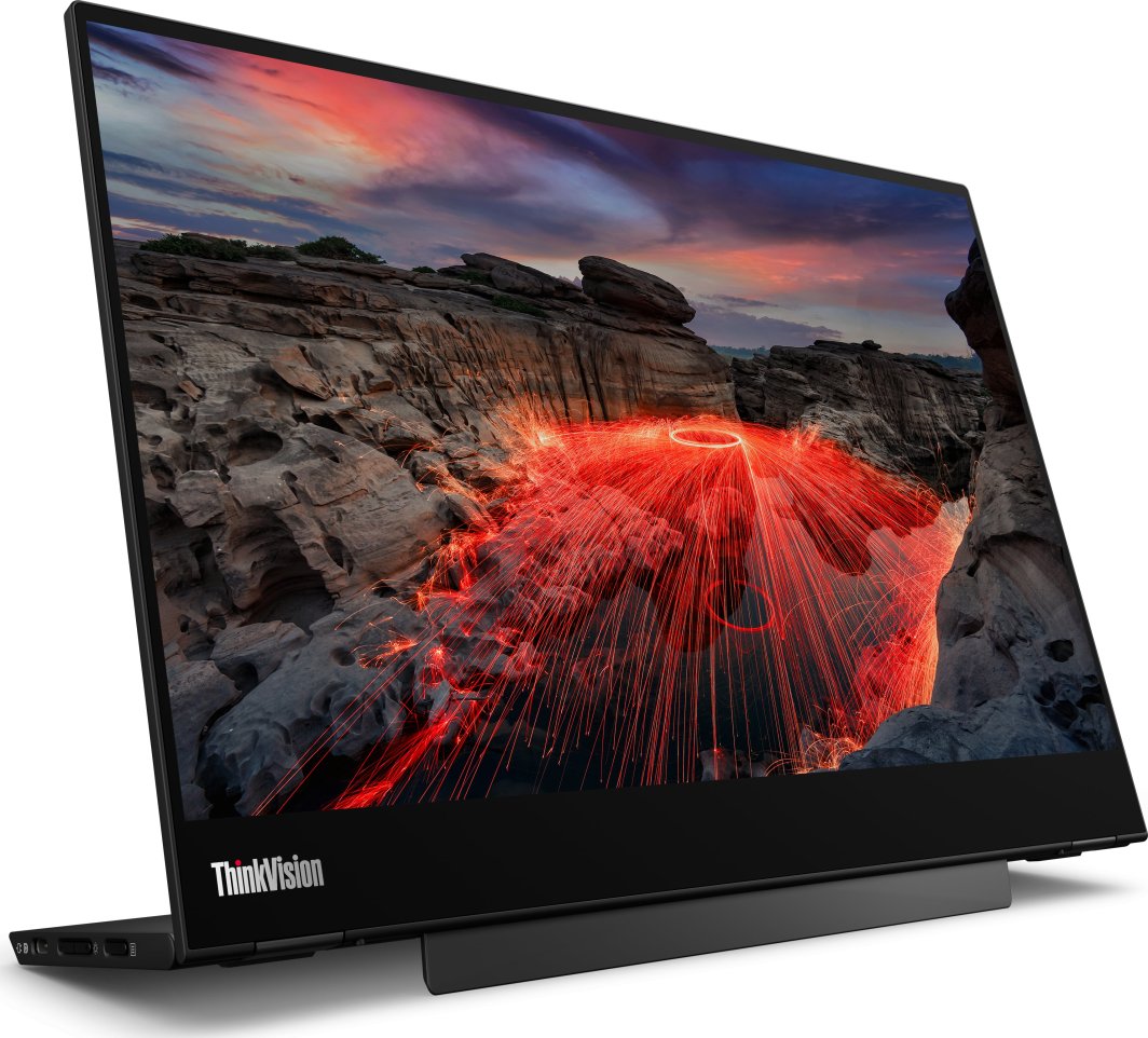 Monitor portativ ThinkVision M14t Gen 2, 14'', 2.2K (2240x1400), Touchscreen, 60Hz, i zi