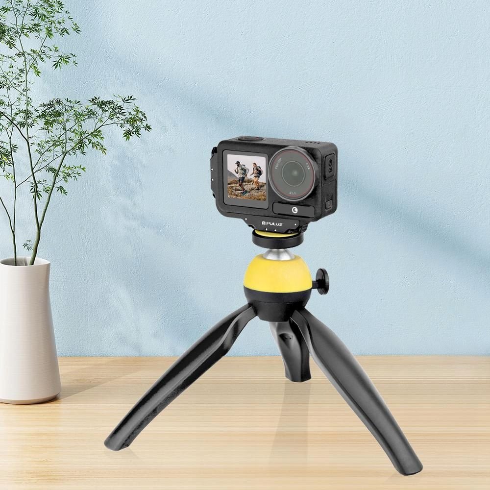 Kornizë montimi PULUZ Rail Cage PU768B, 1/4", për DJI Osmo Action 5 Pro dhe 4, për GoPro