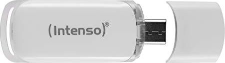 USB Intenso Flash Line, 128GB, USB 3.2, gri