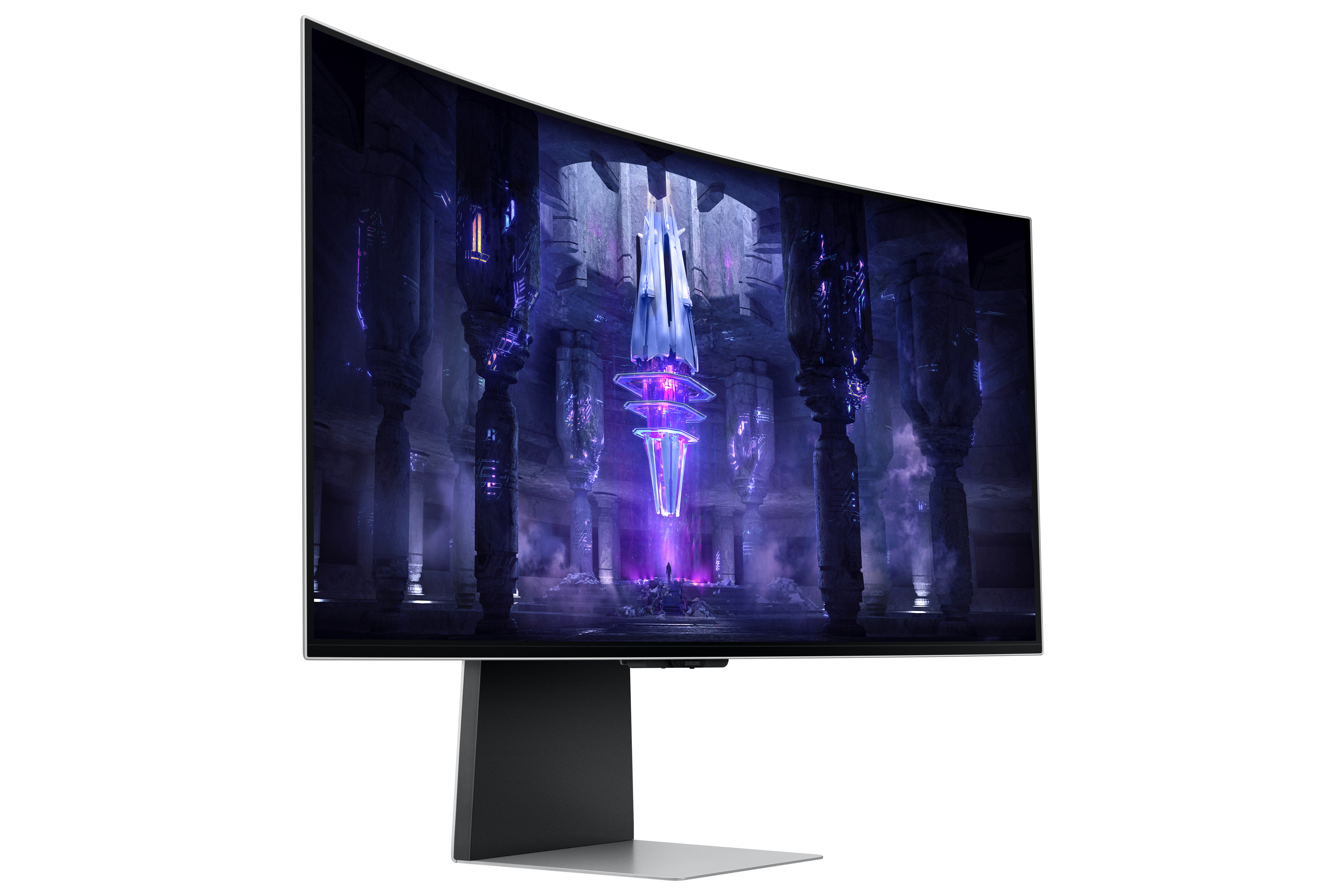 Monitor Samsung Odyssey G85SB, 34", OLED, UWQHD, 175Hz, i hirtë