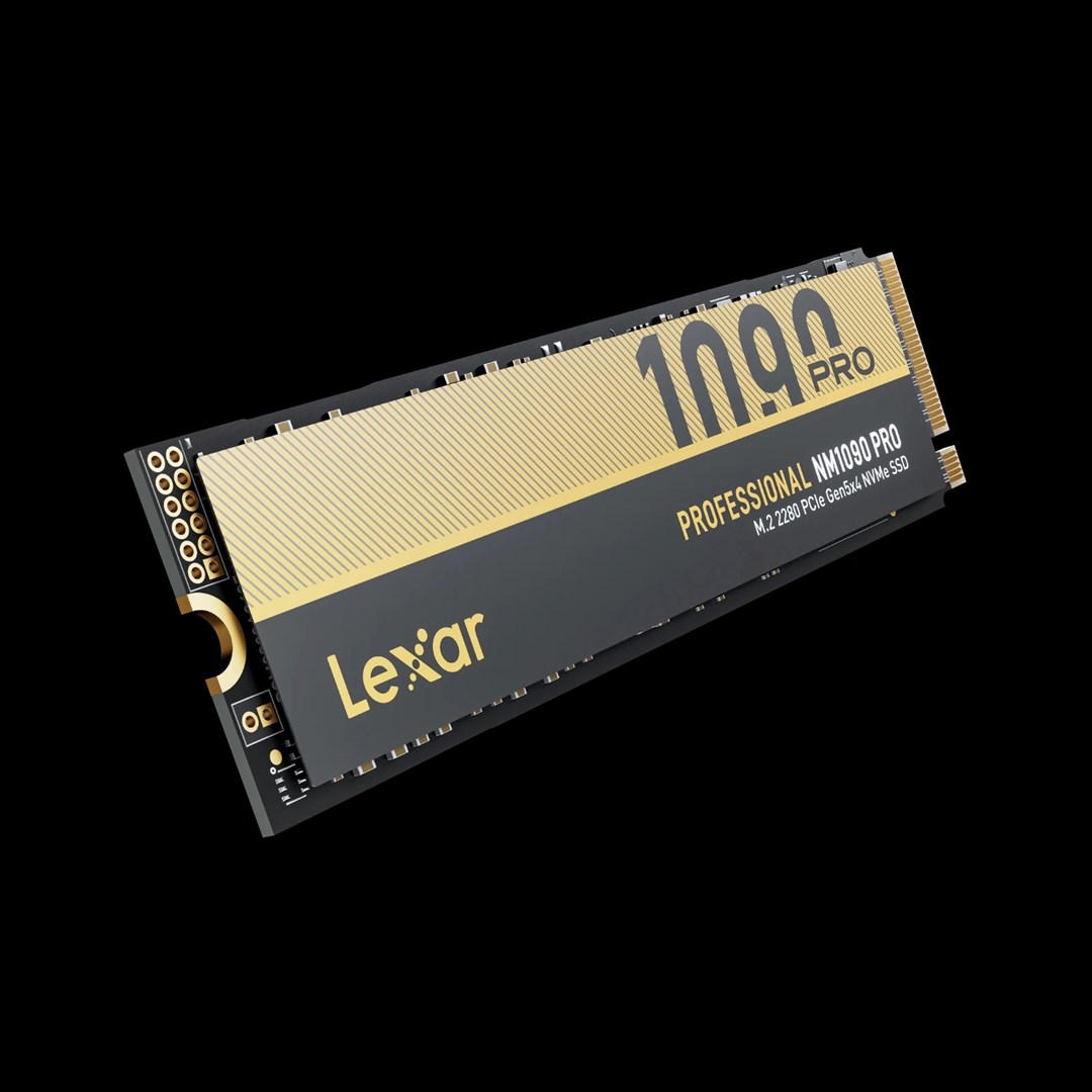 SSD i brendshëm Lexar NM1090 PRO, 2TB, M.2 PCIe 5.0, i zi