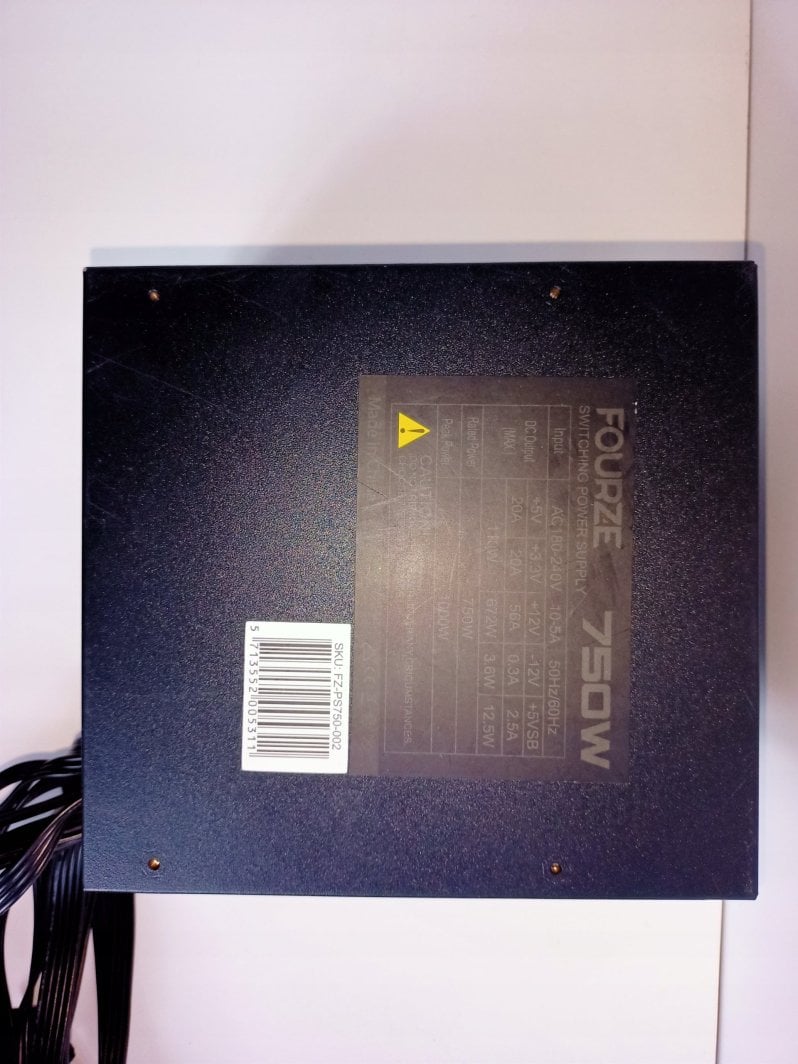 Burim energjie Fourze Fourze Power Supply ATX, 750W