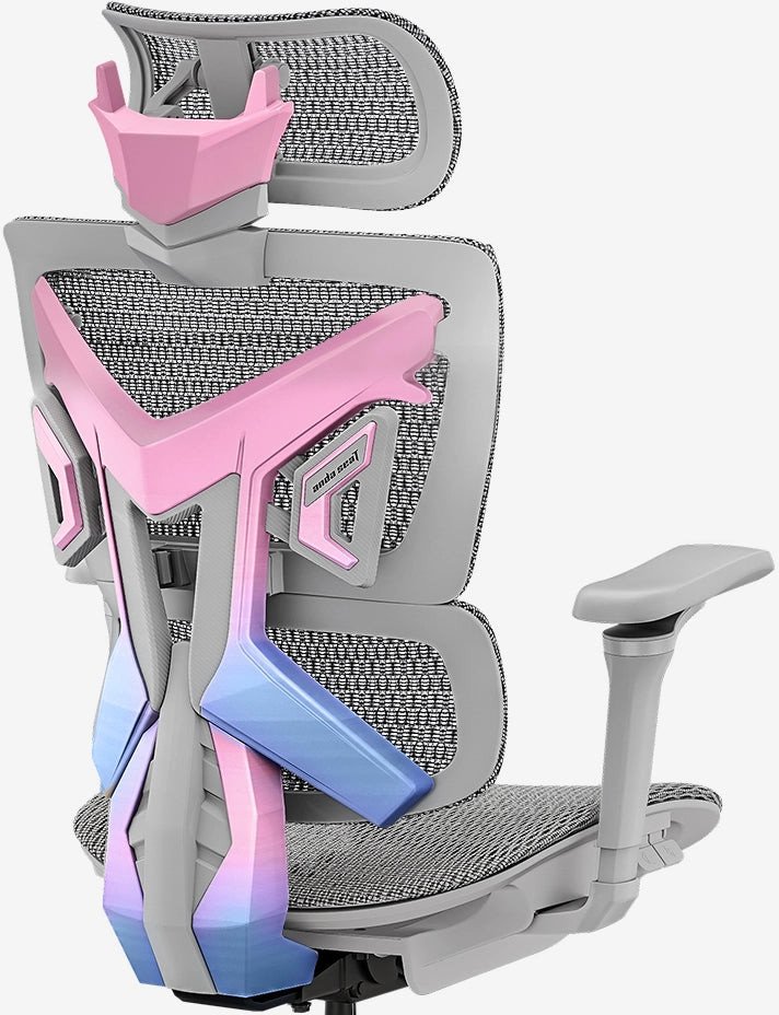 Karrige zyre Anda Seat X Air Pro, all mesh, mekanizëm anues, e zezë
