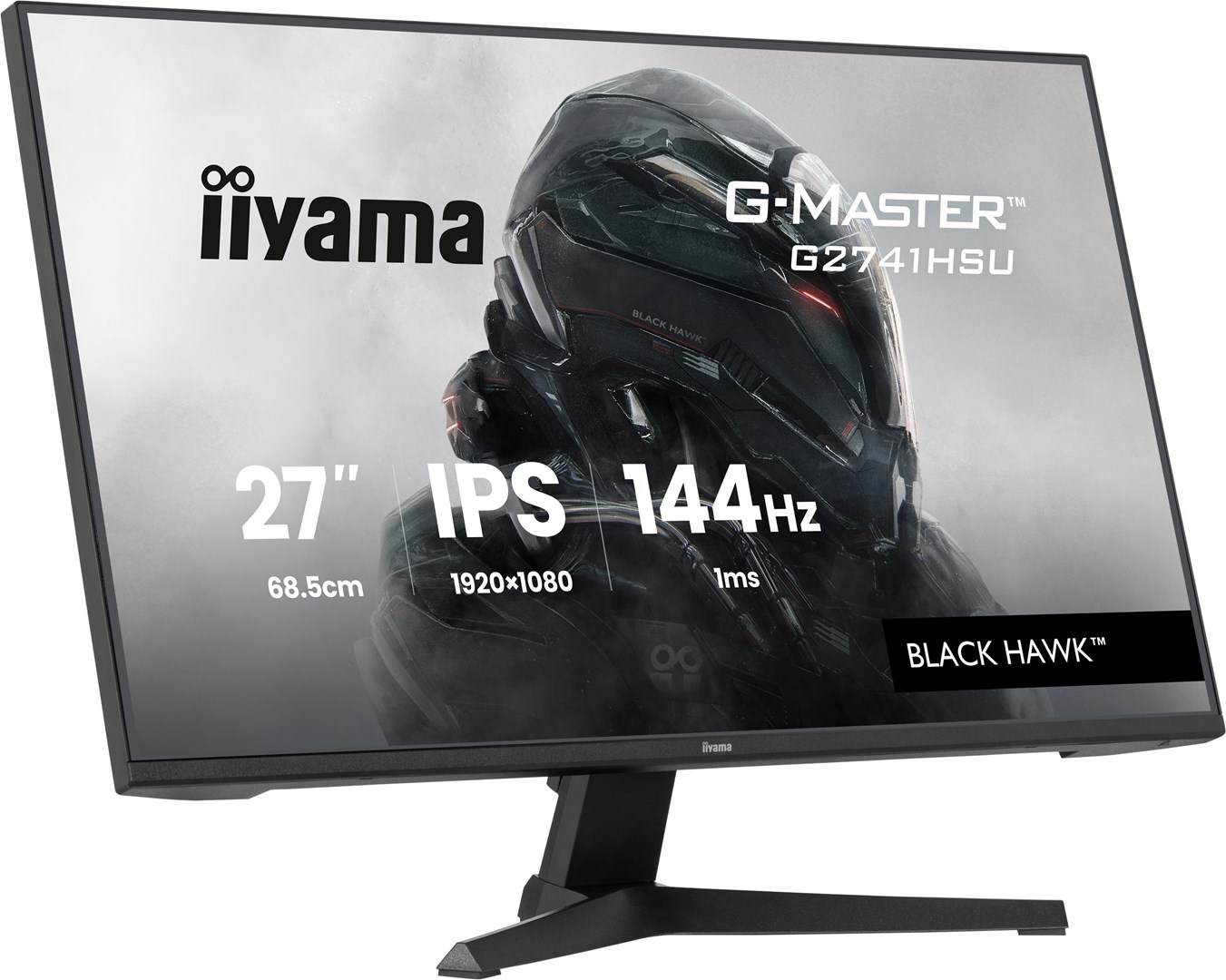 Monitor gaming iiyama G-Master G2741HSU, 27", Full HD 144Hz, i zi