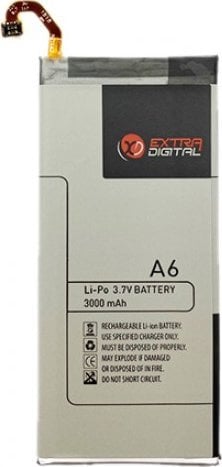 Батерија за телефон Extra Digital за Samsung Galaxy A6 2018, 3000mAh, Li polymer